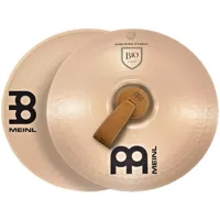 meinl cymbales marching b10 18 (paire)