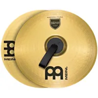 meinl cymbales marching student range brass 18 (paire)